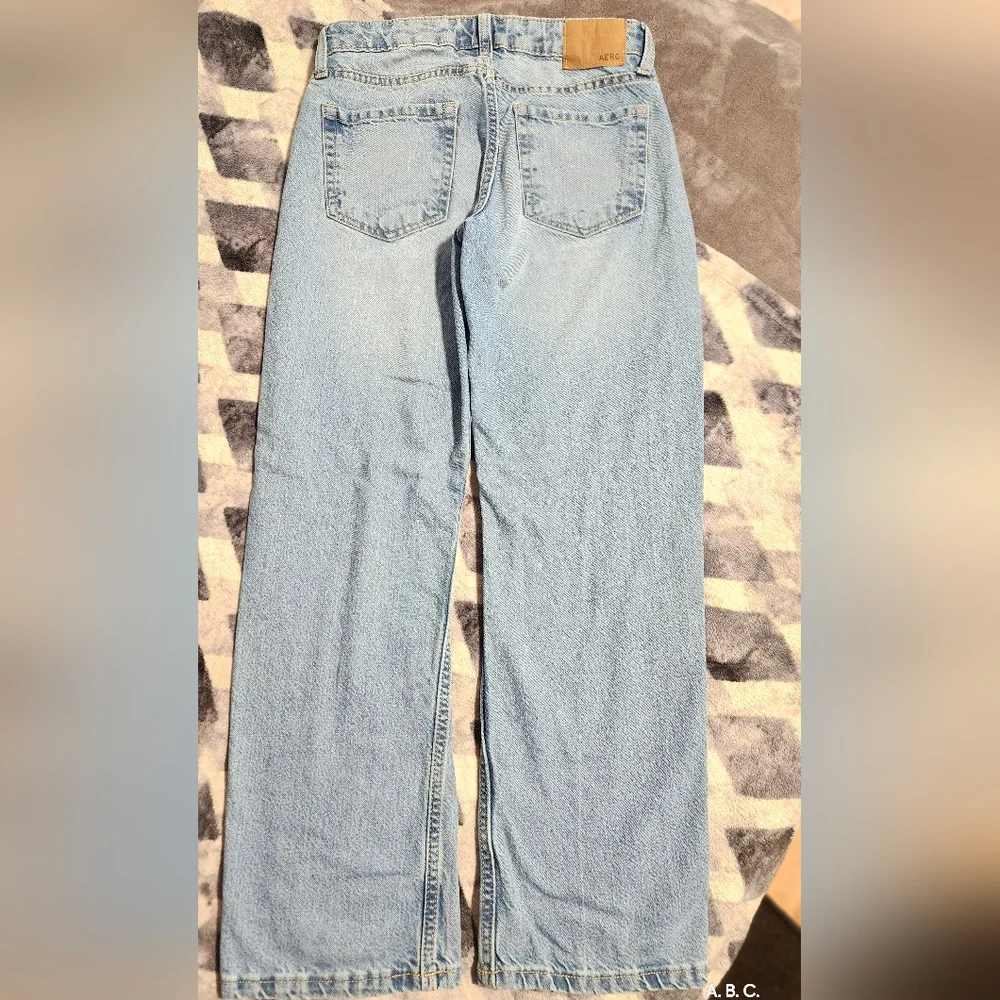Aeropostale Light Blue Denim Jeans Little Girl Size 000 - Picture 2 of 6